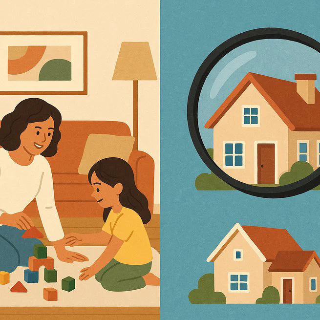 Legal Basis for Ex Inspecting Non-Custodial Home